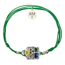 Load image into Gallery viewer, Kids String Enameled Turtle Bracelet - Vilebrequin x Gas Bijoux
