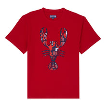 Load image into Gallery viewer, Oversized Organic Cotton T-Shirt Graphic Lobsters
