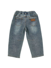 Load image into Gallery viewer, Monnalisa Elastic Waist Jeans
