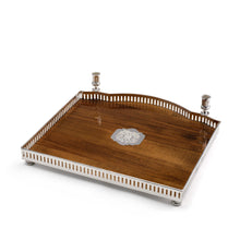 Load image into Gallery viewer, Seferî Day &amp; Night Silver - Plated Tray

