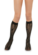 Load image into Gallery viewer, Snake Lace Knee-Highs
