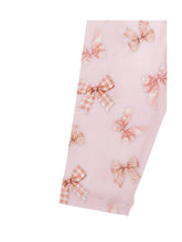 Load image into Gallery viewer, Printed bow leggings
