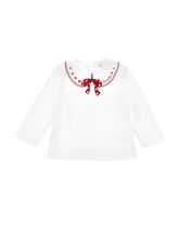 Load image into Gallery viewer, Sweater with bow collar
