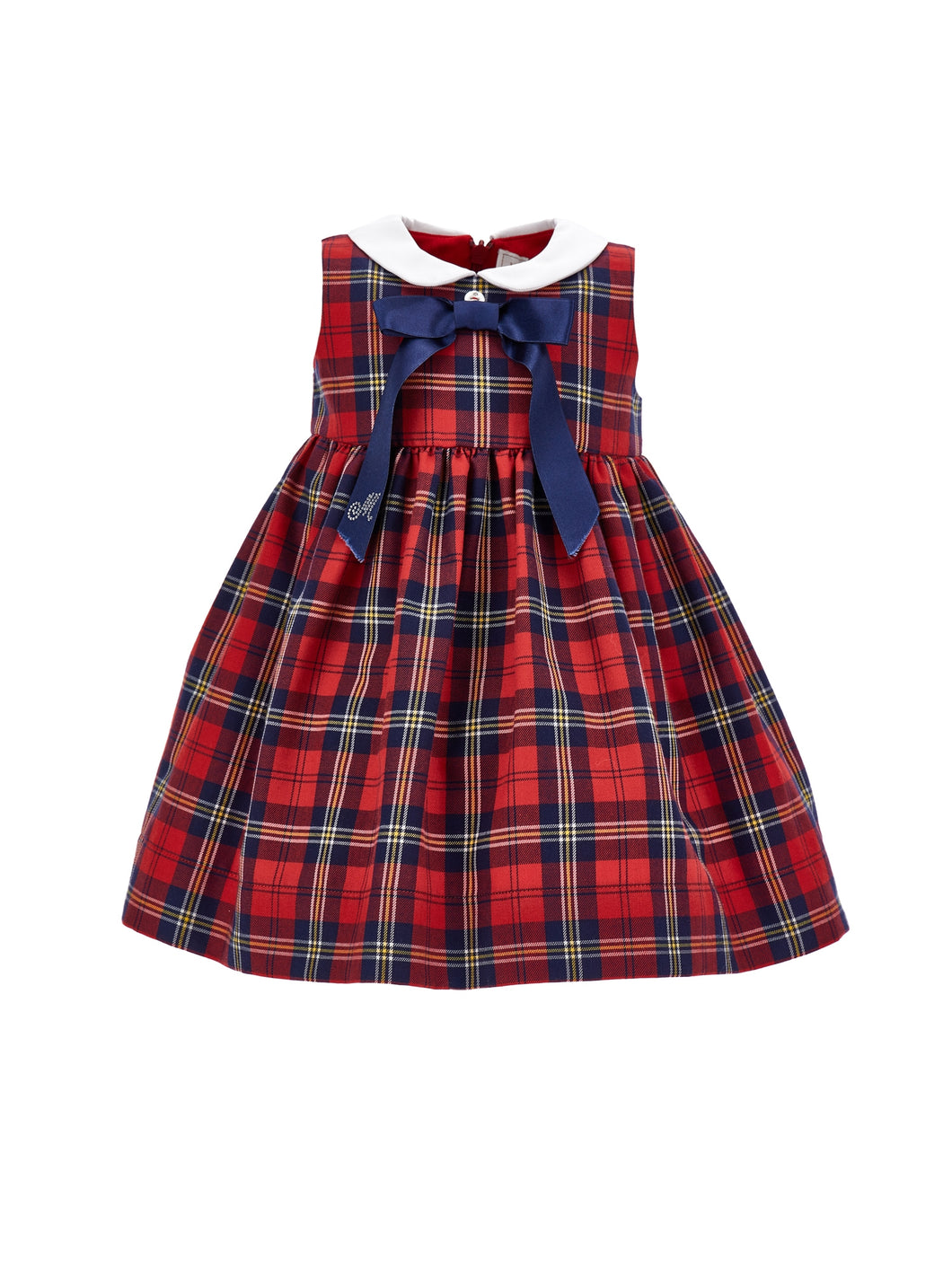 Glam Bow Tartan Dress