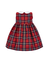 Load image into Gallery viewer, Glam Bow Tartan Dress
