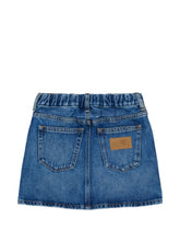 Load image into Gallery viewer, MM6 Maison Margiela Kids contrasting-pocket denim skirt
