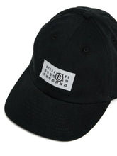 Load image into Gallery viewer, MM6 Maison Margiela Kids Logo-Patch Baseball Cap
