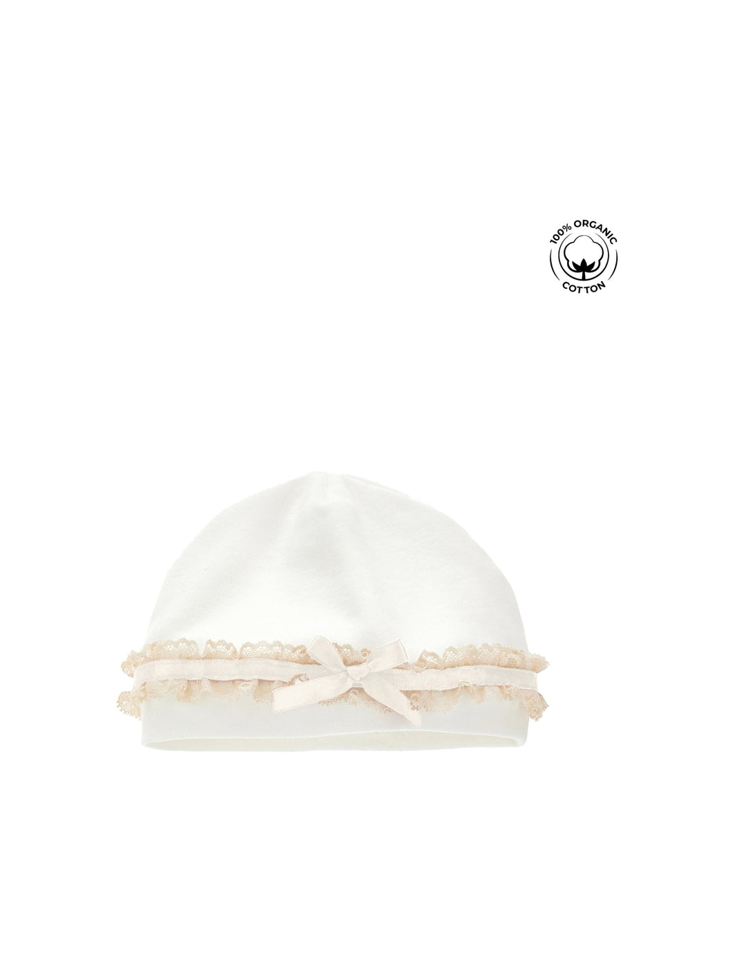 Cap with choc and lace