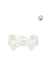 Load image into Gallery viewer, Headband with bow and roses
