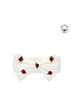 Load image into Gallery viewer, Headband with bow and roses
