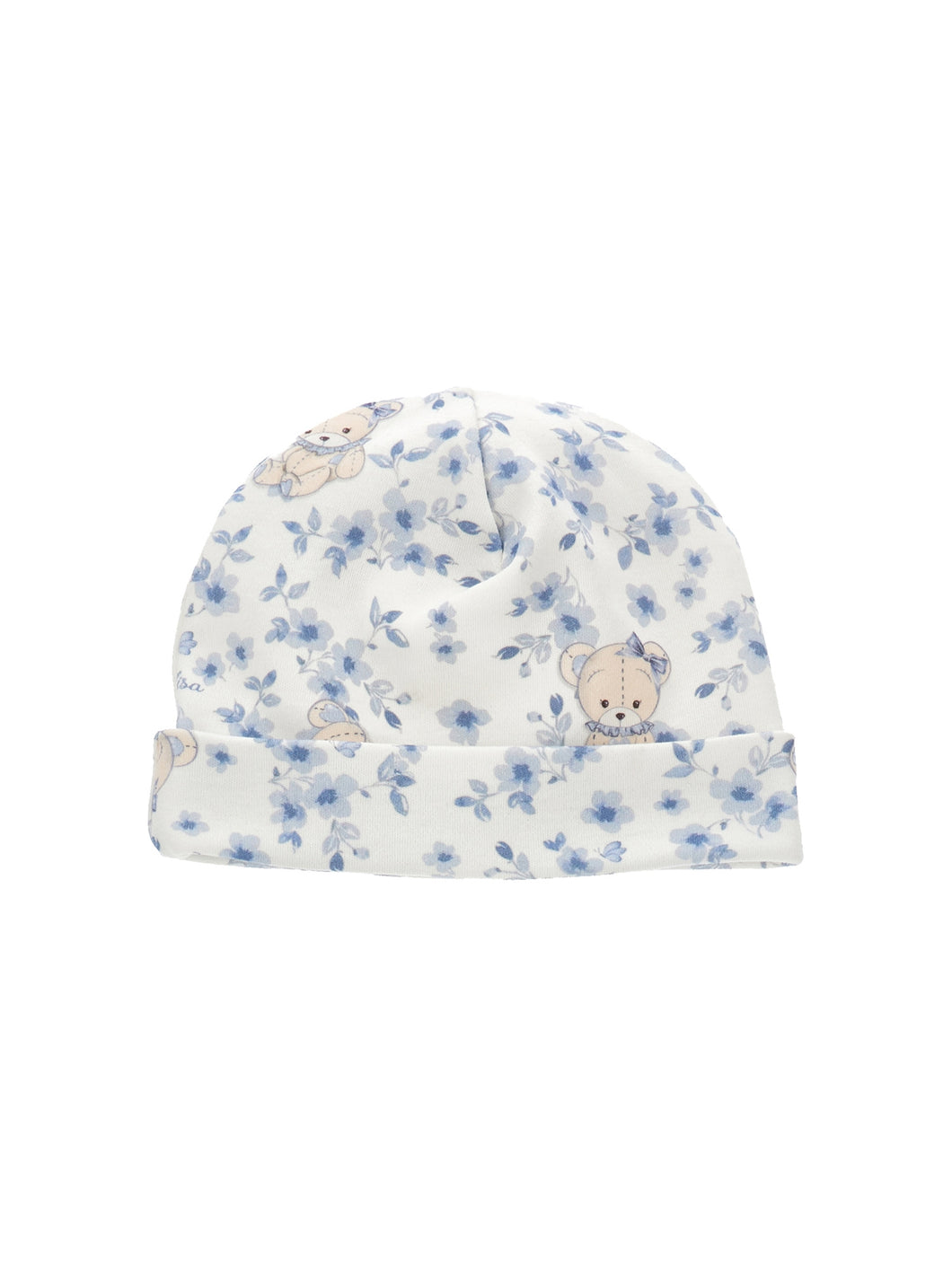 Bear patterned bonnet