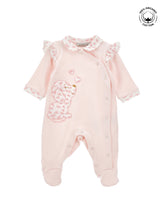 Load image into Gallery viewer, Teddy bear romper with ruffles
