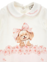 Load image into Gallery viewer, Dog jumpsuit with flower
