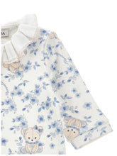 Load image into Gallery viewer, Teddy bear patterned onesie
