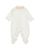 Load image into Gallery viewer, Ruffle neck jumpsuit

