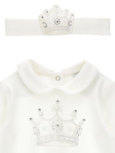 Load image into Gallery viewer, Rhinestone crown headband jumpsuit
