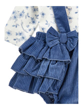 Load image into Gallery viewer, Teddy bear print romper with bows
