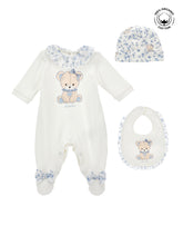 Load image into Gallery viewer, Teddy bear onesie set
