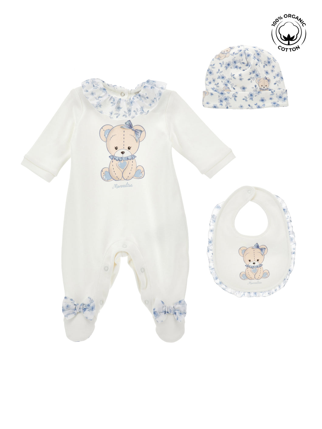Teddy bear onesie set