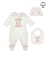 Load image into Gallery viewer, Teddy bear onesie set
