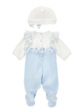 Load image into Gallery viewer, Jumpsuit and hat with bow
