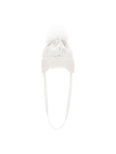 Load image into Gallery viewer, Rhinestone bow pompom hat
