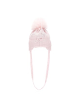 Load image into Gallery viewer, Rhinestone bow pompom hat
