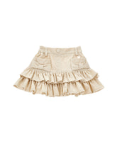 Load image into Gallery viewer, Velvet skirt with bows
