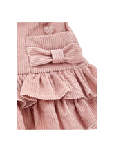 Load image into Gallery viewer, Velvet skirt with bows
