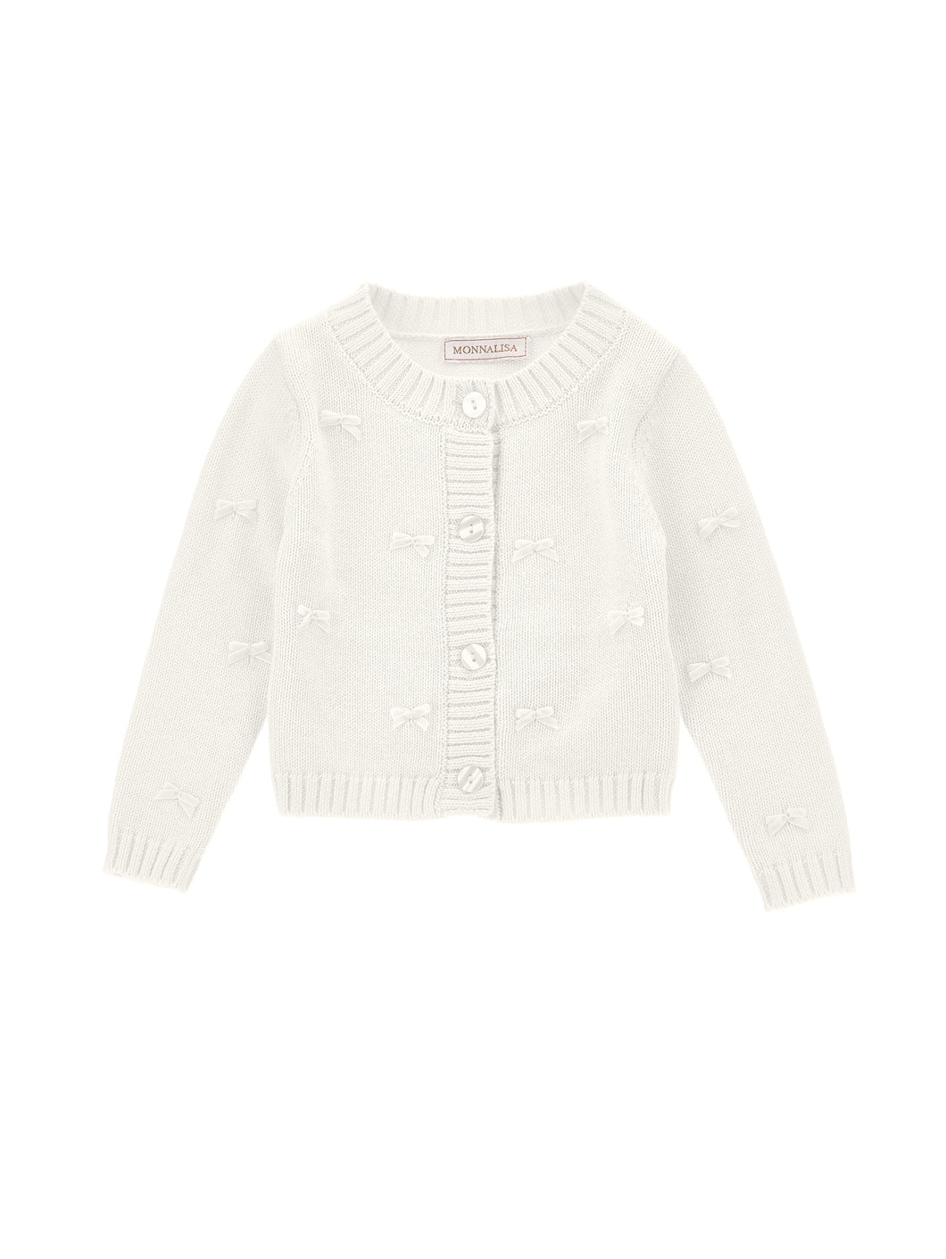 Monnalisa Bow Cardigan