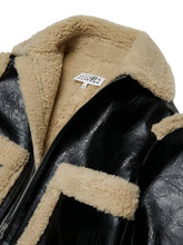 Load image into Gallery viewer, MM6 Maison Margiela Kids Shearling Trim Faux-Leather Jacket
