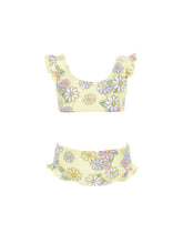 Load image into Gallery viewer, Two-piece daisy beachwear
