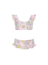 Load image into Gallery viewer, Two-piece daisy beachwear
