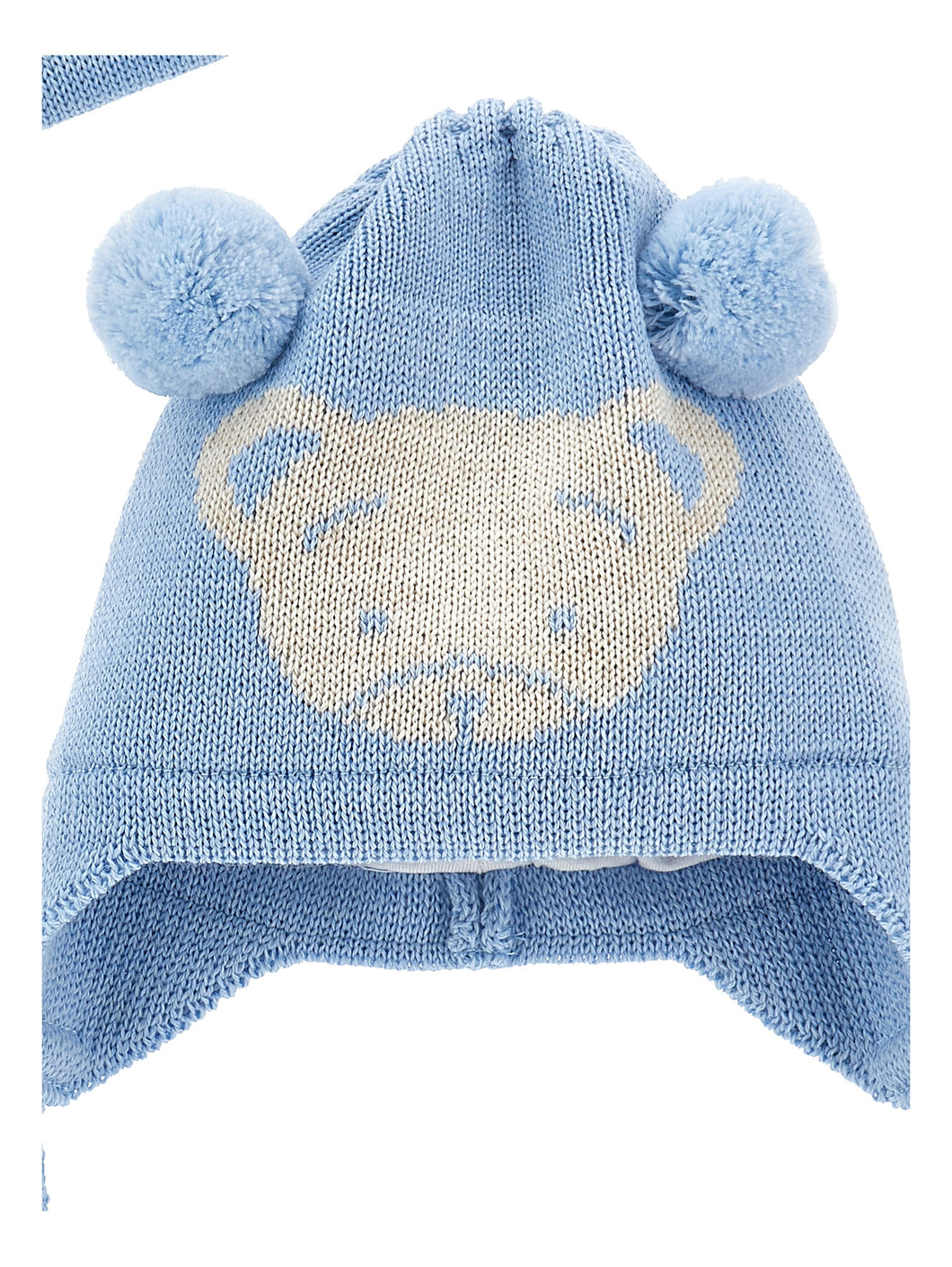Teddy Bear Hat and Scarf Set