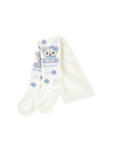 Load image into Gallery viewer, Jacquard teddy bear tights
