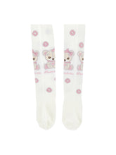 Load image into Gallery viewer, Jacquard teddy bear tights
