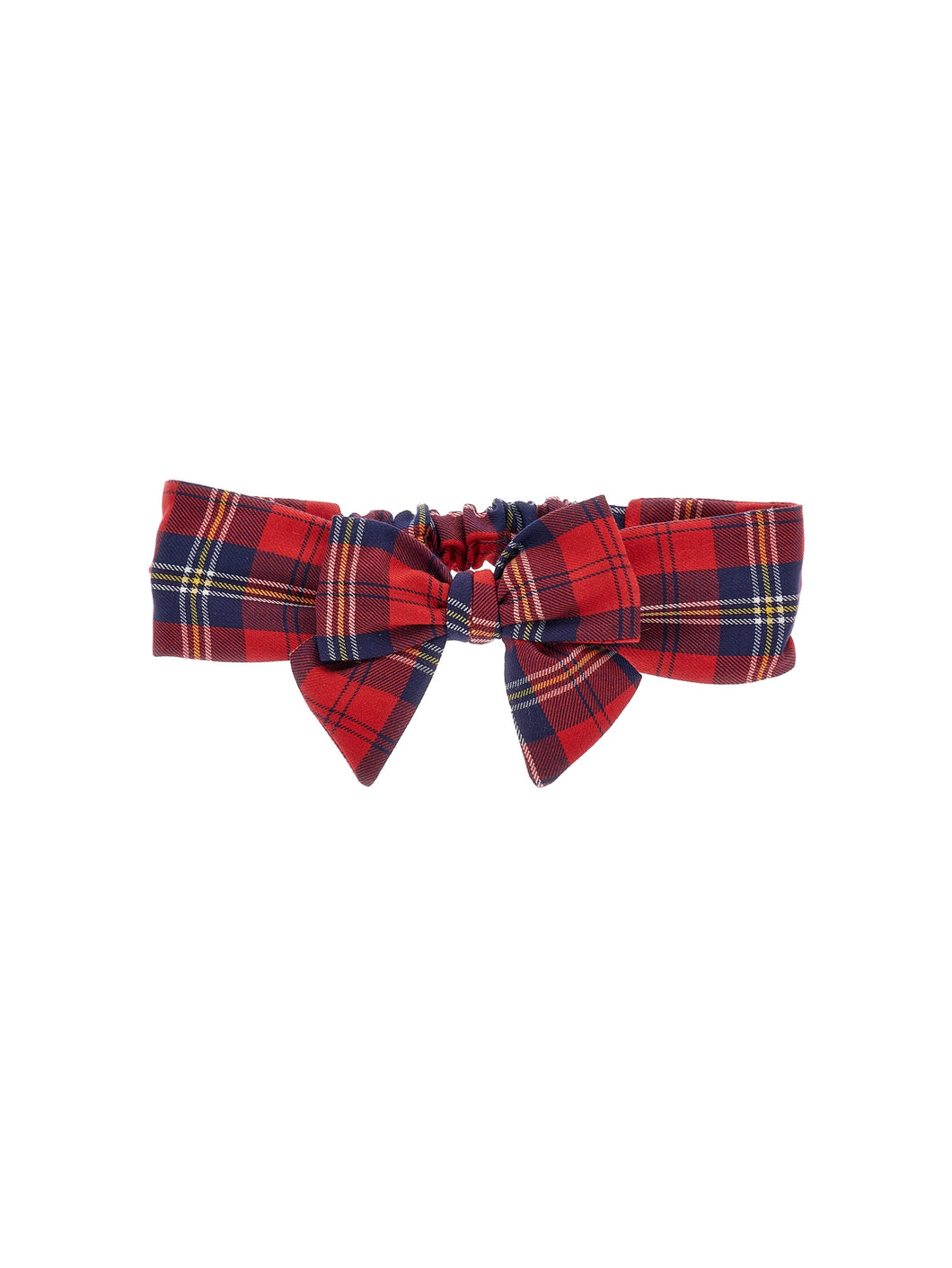 Tartan bow headband