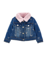 Load image into Gallery viewer, Fur bows jacket
