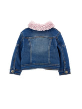 Load image into Gallery viewer, Fur bows jacket
