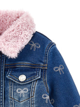 Load image into Gallery viewer, Fur bows jacket
