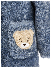 Load image into Gallery viewer, Coat with teddy bear pockets
