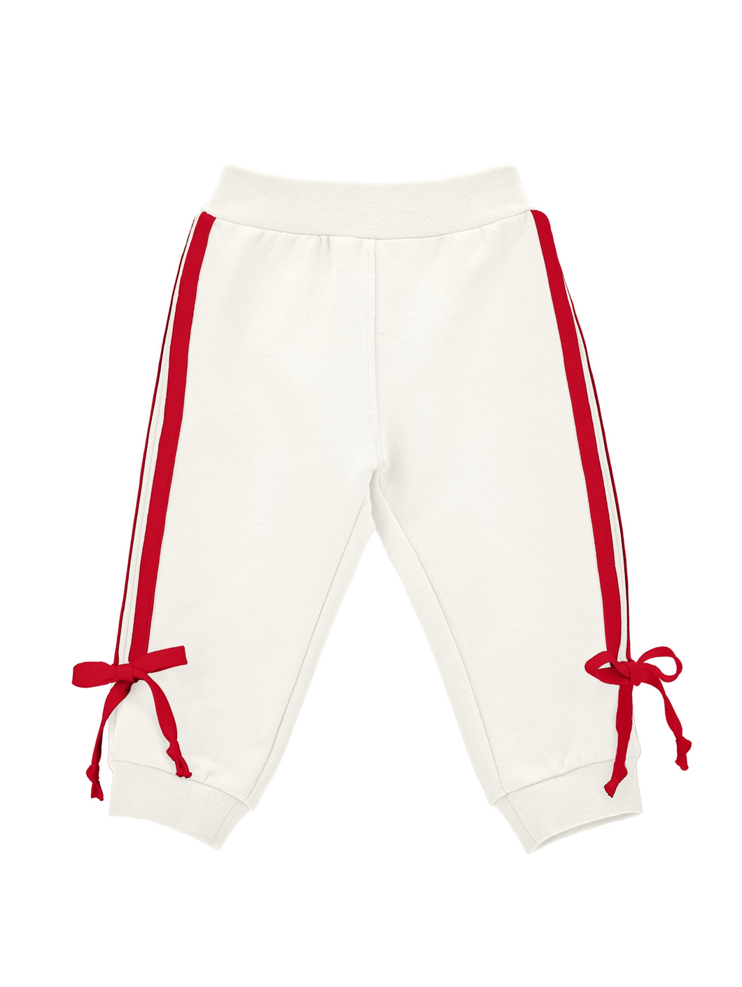 Pants with side laces