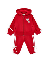 Load image into Gallery viewer, Hooded tracksuit with hearts
