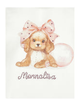 Load image into Gallery viewer, T-Shirt with dog and bow
