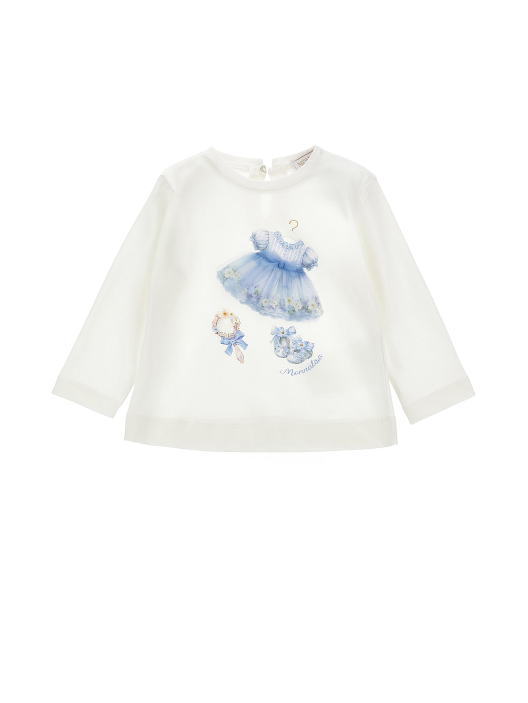 T-Shirt with dress print