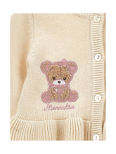 Load image into Gallery viewer, Monnalisa Teddy Bear Cardigan
