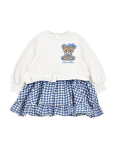 Load image into Gallery viewer, Monnalisa teddy bear sweatshirt dress
