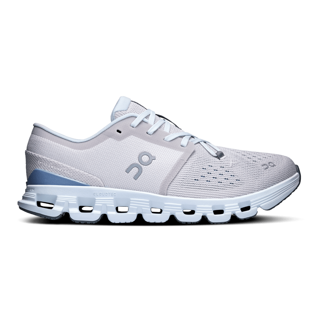 On Women's Cloud X 4 Silver/Chambray 3WE30073278