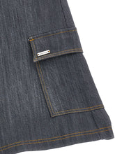 Load image into Gallery viewer, Cargo joggers denim
