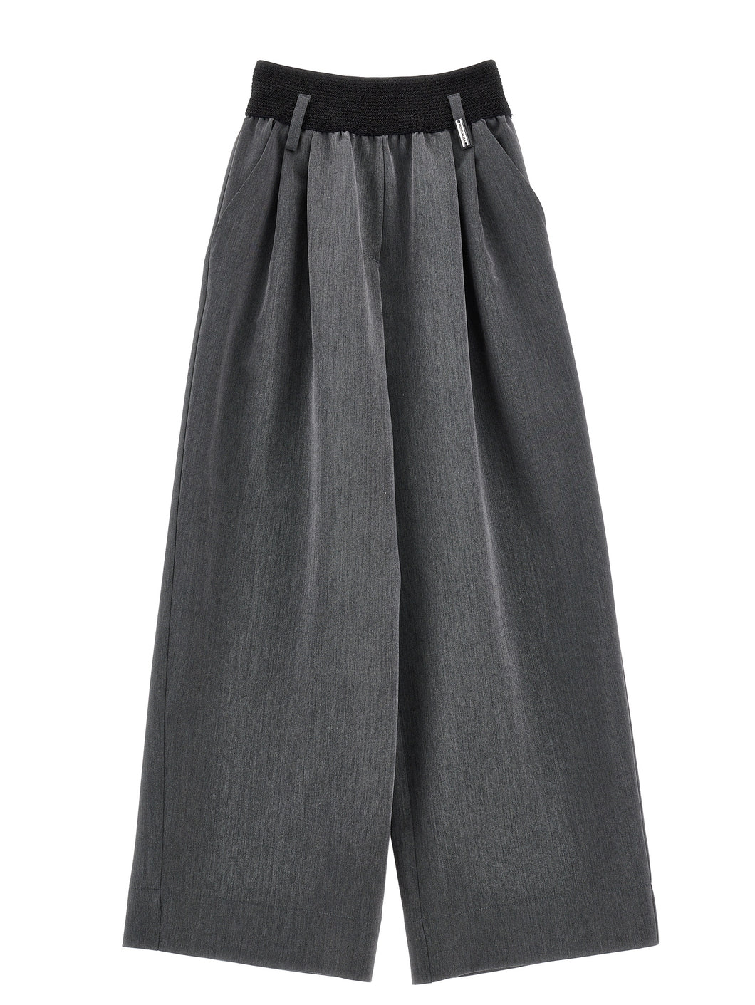 Formal trousers with elastic